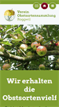 Mobile Screenshot of obstsortensammlung.ch